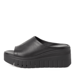 Saboti Piele Naturala Maka Black - Tamaris