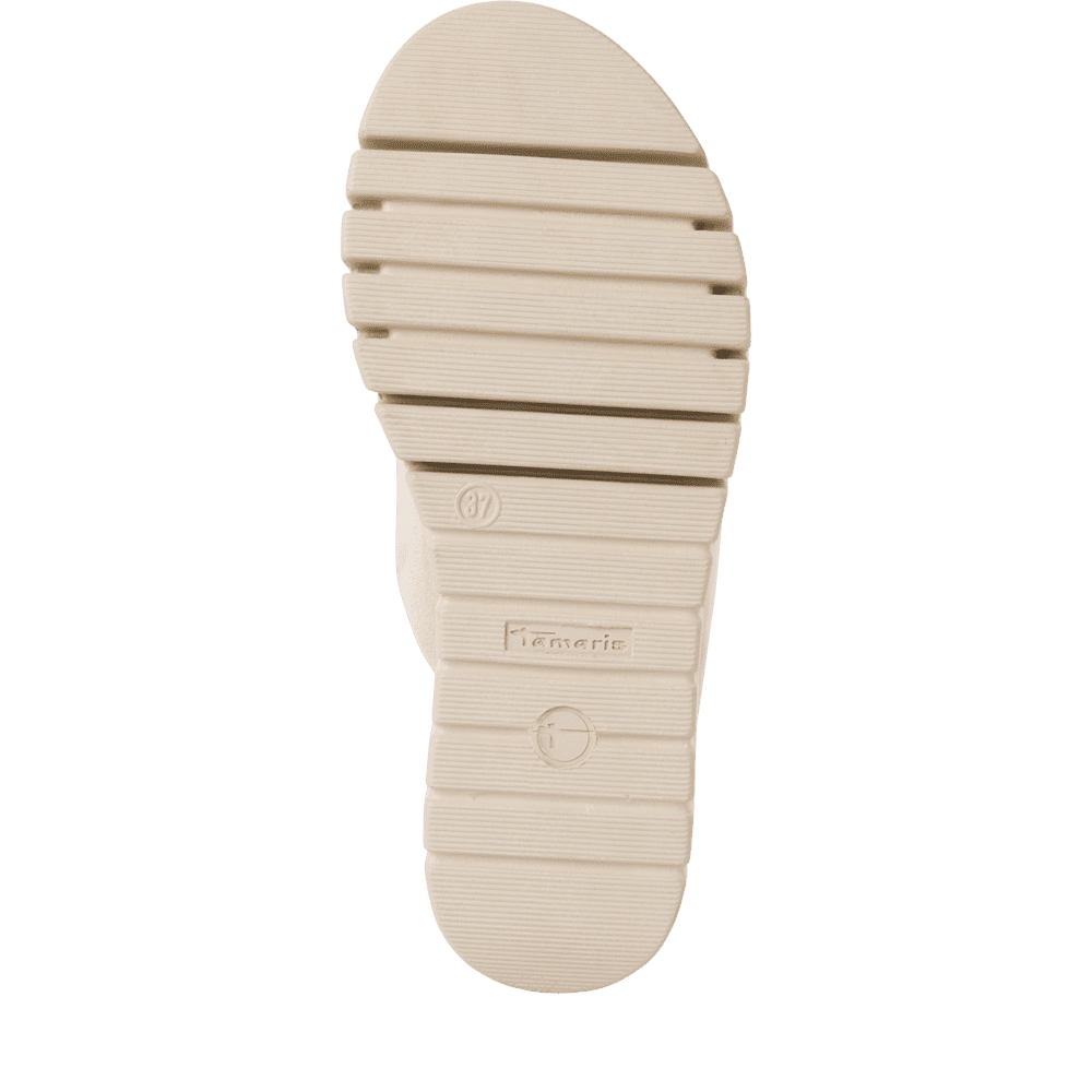 Saboti Piele Naturala Maka Taupe Suede - Tamaris
