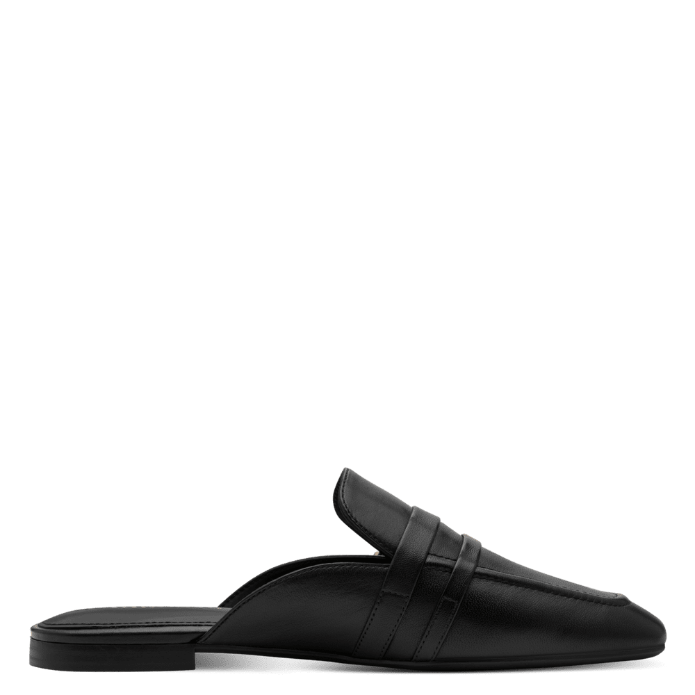 Saboti Piele Naturala Mercury Black - Tamaris