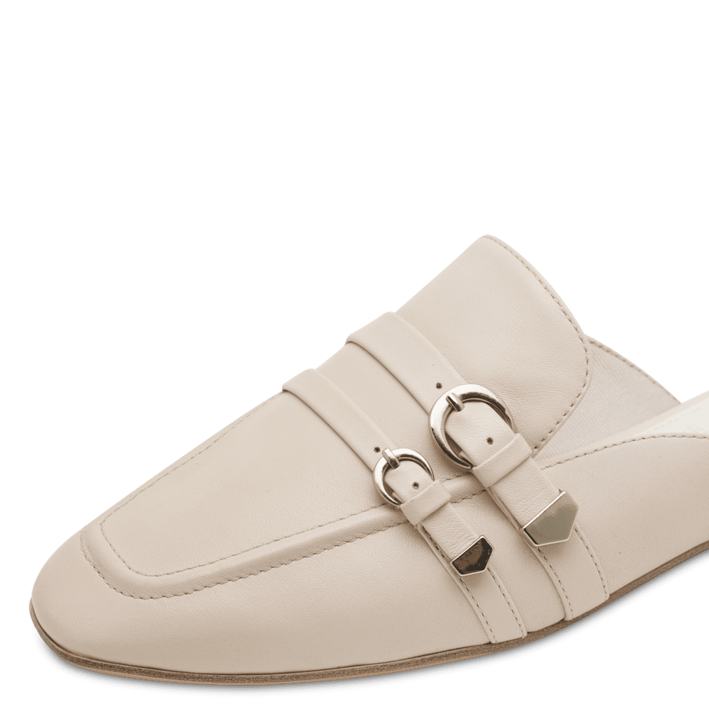 Saboti Piele Naturala Mercury Ivory - Tamaris