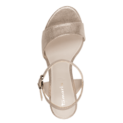 Sandale Cu Toc Baby GOLD STRUCT - Tamaris