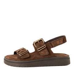 Sandale Piele Naturala Malva Mocca - Tamaris