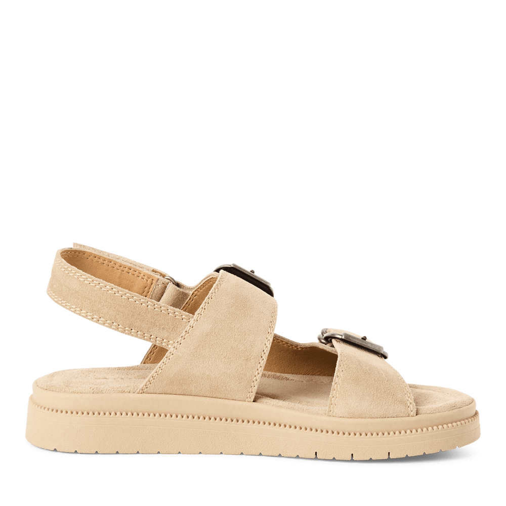 Sandale Piele Naturala Malva Beige - Tamaris