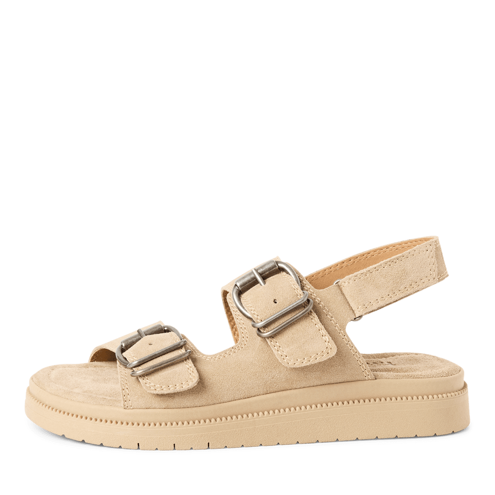 Sandale Piele Naturala Malva Beige - Tamaris