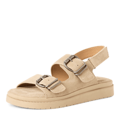 Sandale Piele Naturala Malva Beige - Tamaris