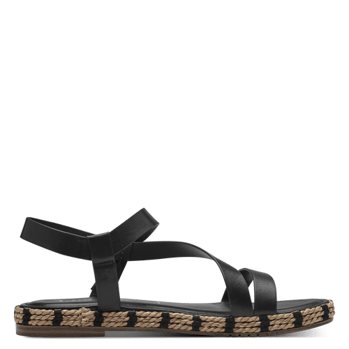 Sandale Piele Naturala Gima Black - Tamaris
