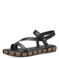 Sandale Piele Naturala Gima Black - Tamaris