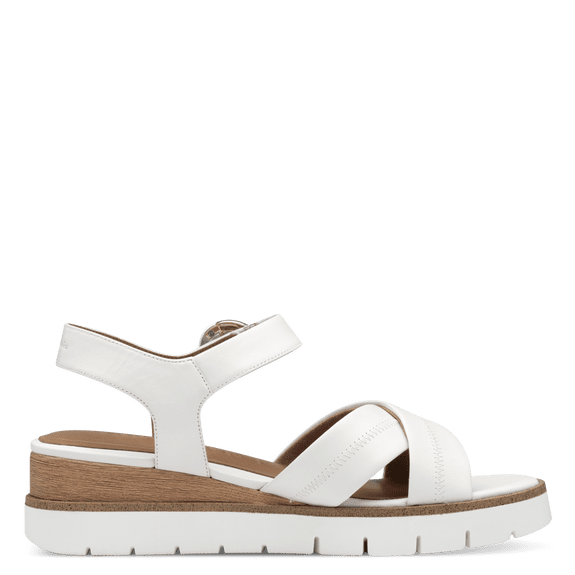 Sandale Piele Naturala Deborah White - Tamaris