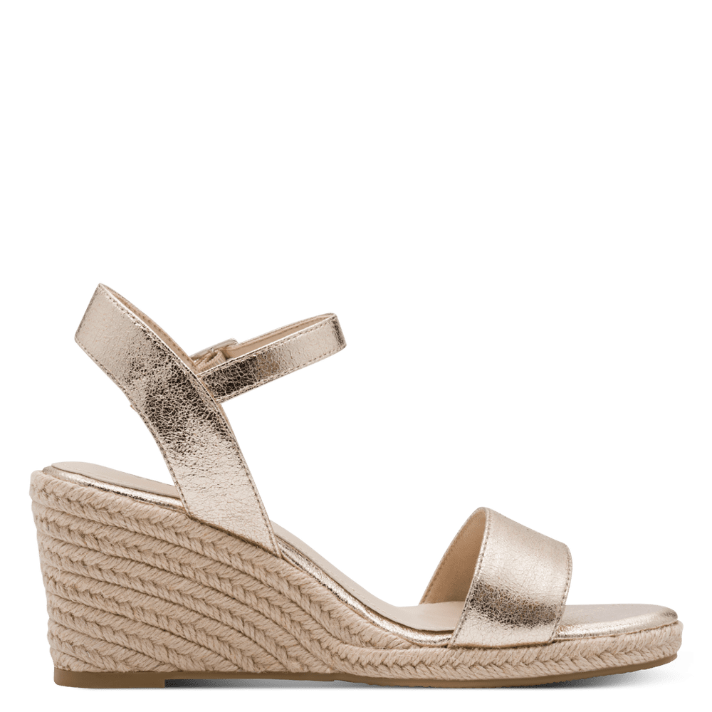 Sandale Cu Platforma Stefania Light Gold - Tamaris