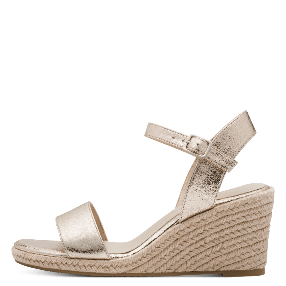 Sandale Cu Platforma Stefania Light Gold - Tamaris