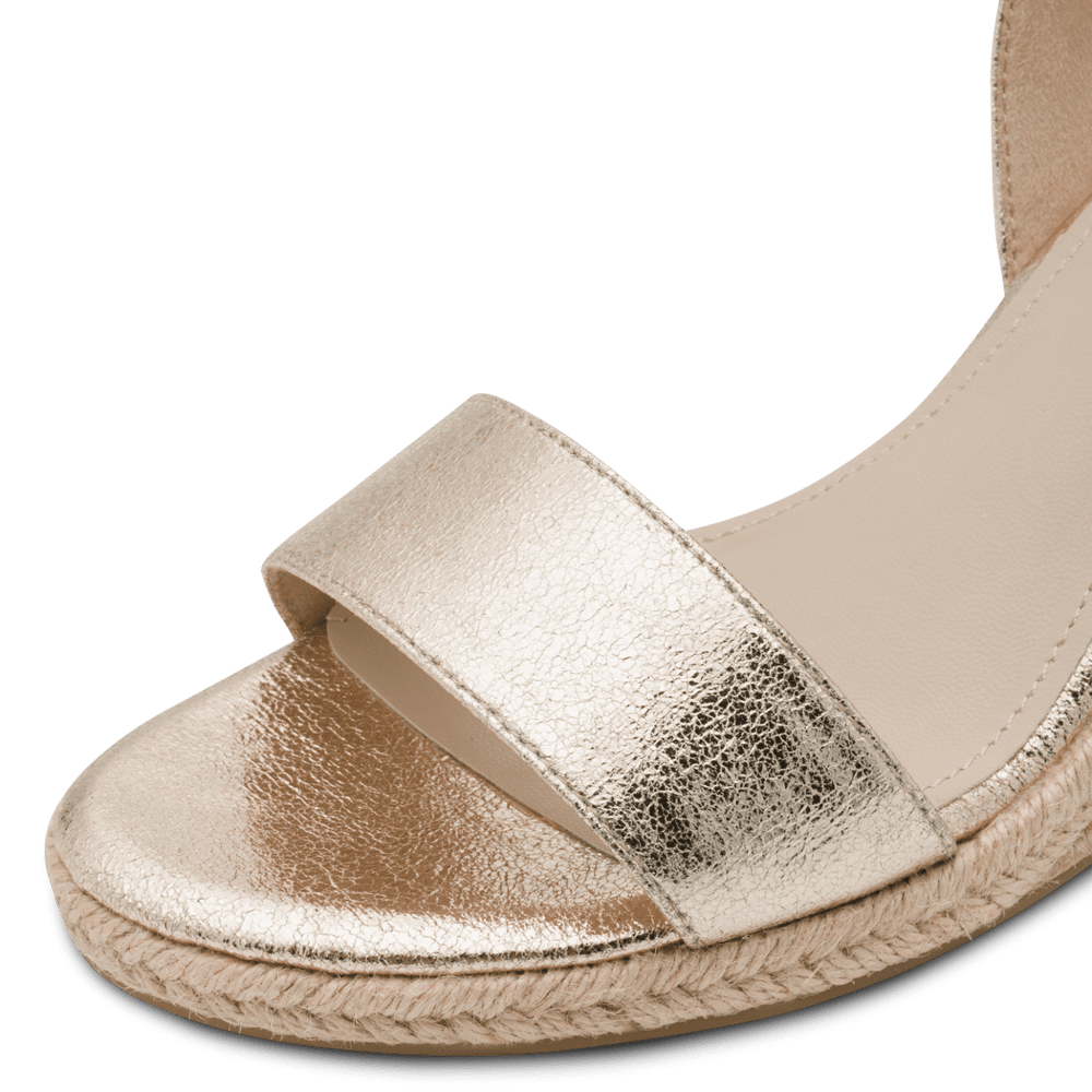 Sandale Cu Platforma Stefania Light Gold - Tamaris