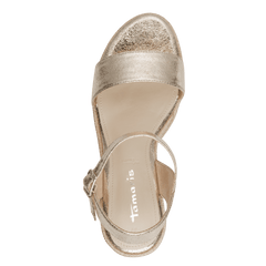 Sandale Cu Platforma Stefania Light Gold - Tamaris