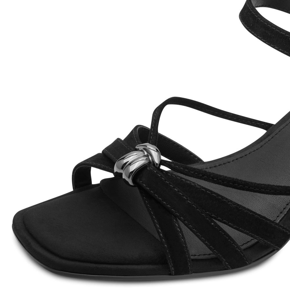Sandale Piele Naturala Ariana Black - Tamaris