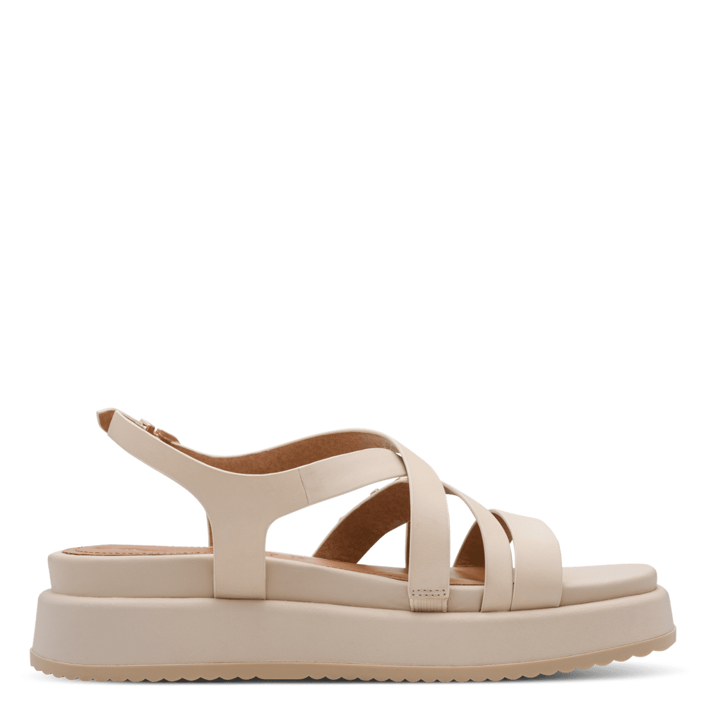 Sandale Piele Naturala Azza Ivory - Tamaris
