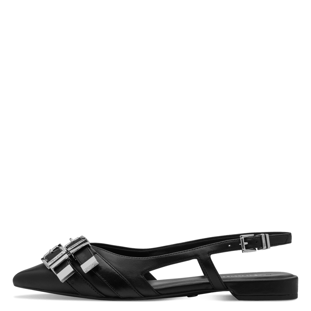 Pantofi Piele Naturala You Black - Tamaris