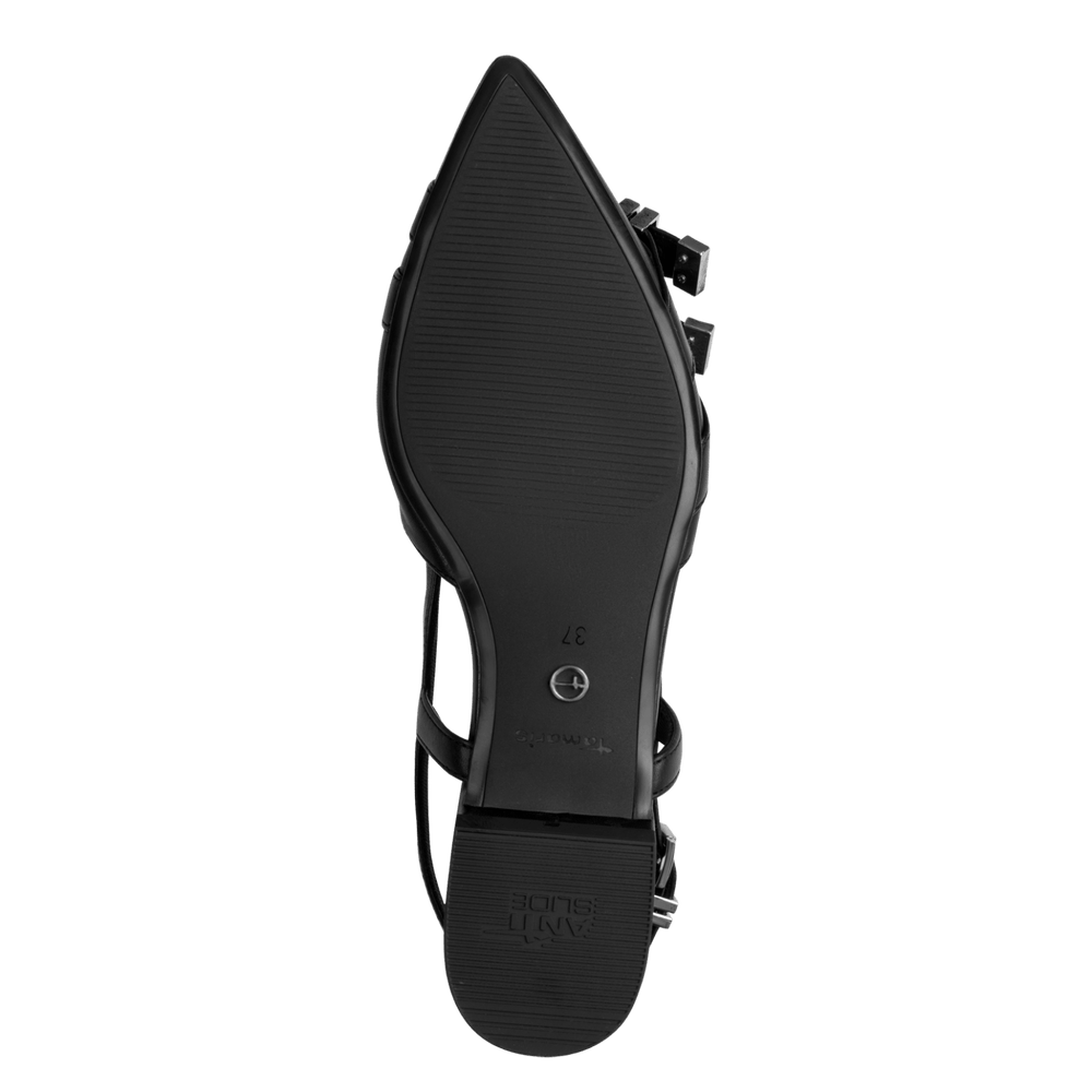 Pantofi Piele Naturala You Black - Tamaris