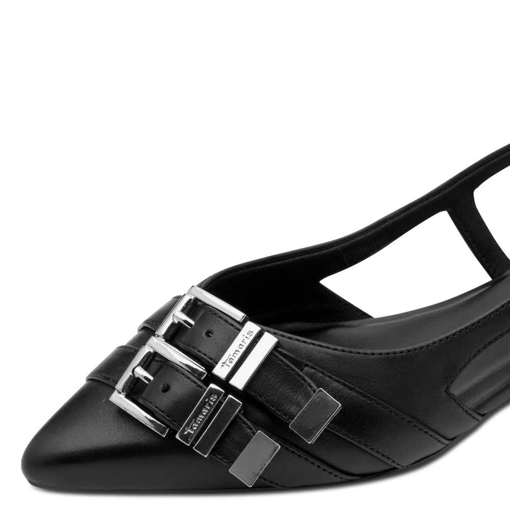 Pantofi Piele Naturala You Black - Tamaris
