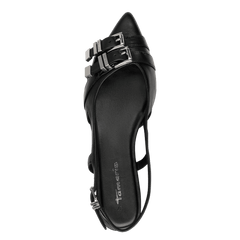 Pantofi Piele Naturala You Black - Tamaris