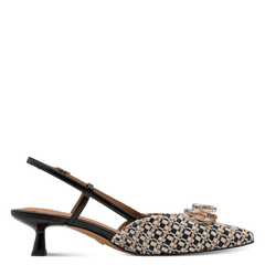 Pantofi Decupat Melek BLACK COMB - Tamaris