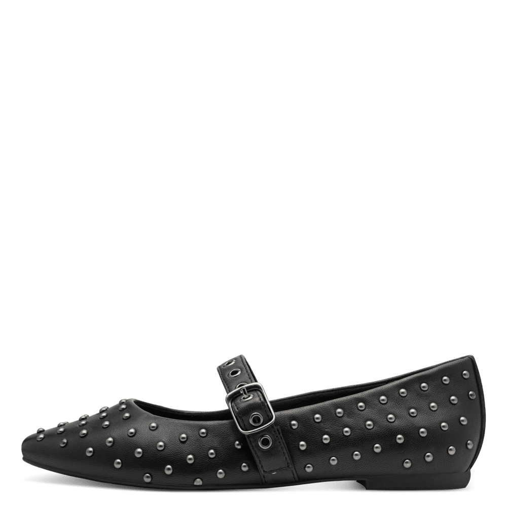 Pantofi  Piele Naturala Nolli Black - Marco Tozzi