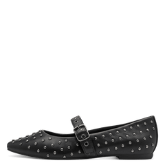 Pantofi  Piele Naturala Nolli Black - Marco Tozzi