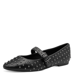 Pantofi  Piele Naturala Nolli Black - Marco Tozzi