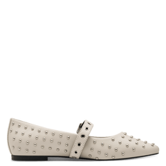 Pantofi  Piele Naturala Nolli Cream - Marco Tozzi