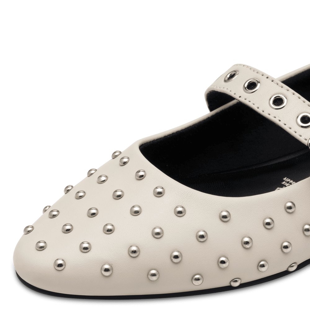 Pantofi  Piele Naturala Nolli Cream - Marco Tozzi