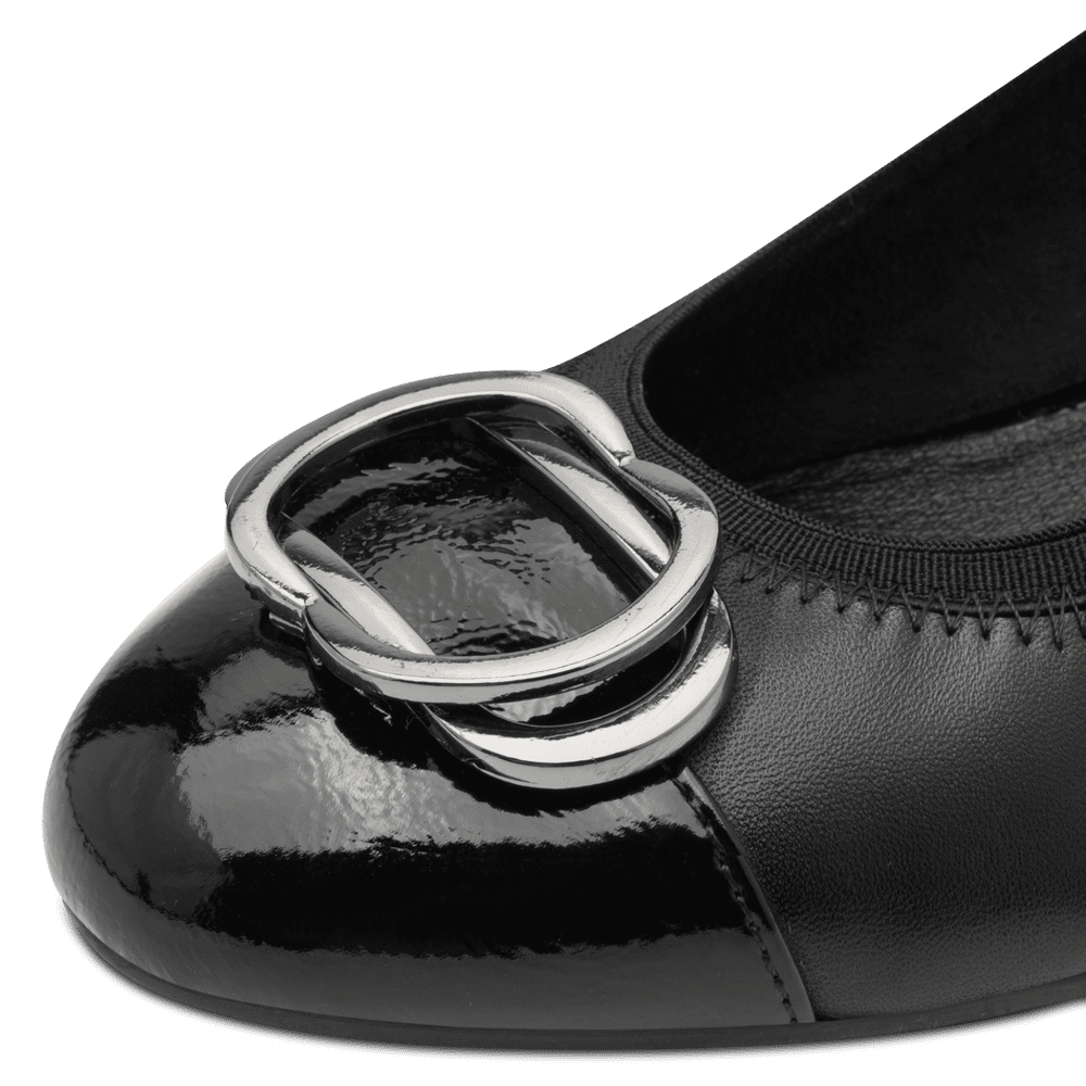 Pantofi Piele Naturala WISPAR Black - Marco Tozzi