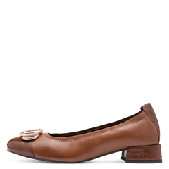 Pantofi Piele Naturala WISPAR Cognac - Marco Tozzi