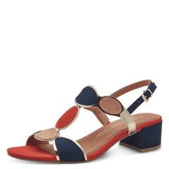 Sandale Cu Toc Hecho NAVY COMB - Marco Tozzi