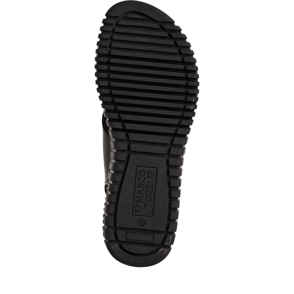Sandale Piele Naturala Astoria Black - Marco Tozzi