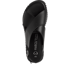 Sandale Piele Naturala Astoria Black - Marco Tozzi