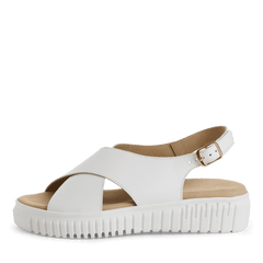 Sandale Piele Naturala Astoria White - Marco Tozzi