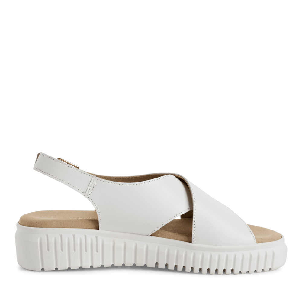 Sandale Piele Naturala Astoria White - Marco Tozzi