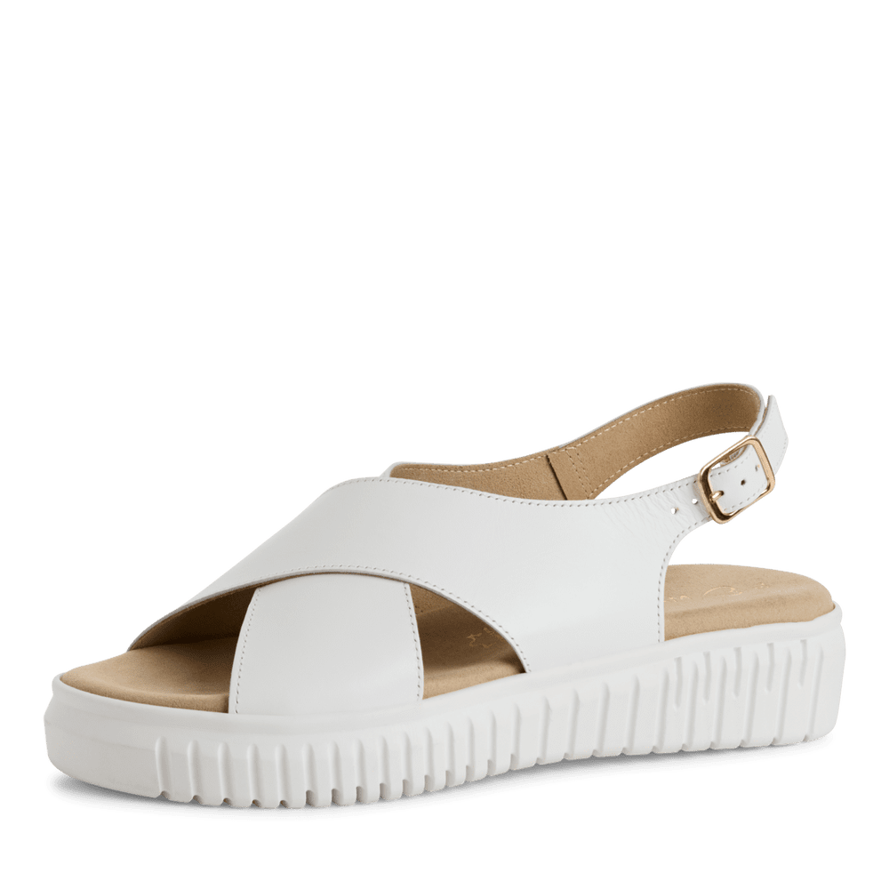 Sandale Piele Naturala Astoria White - Marco Tozzi