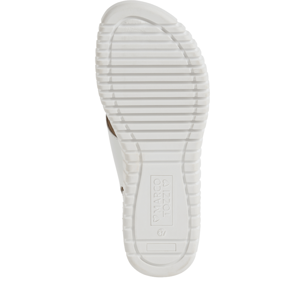 Sandale Piele Naturala Astoria White - Marco Tozzi