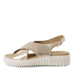 Sandale Piele Naturala Astoria Platinum - Marco Tozzi