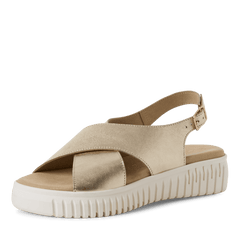 Sandale Piele Naturala Astoria Platinum - Marco Tozzi