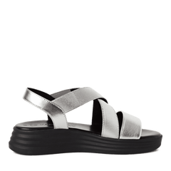 Sandale Piele Naturala Cirella Silver - Marco Tozzi