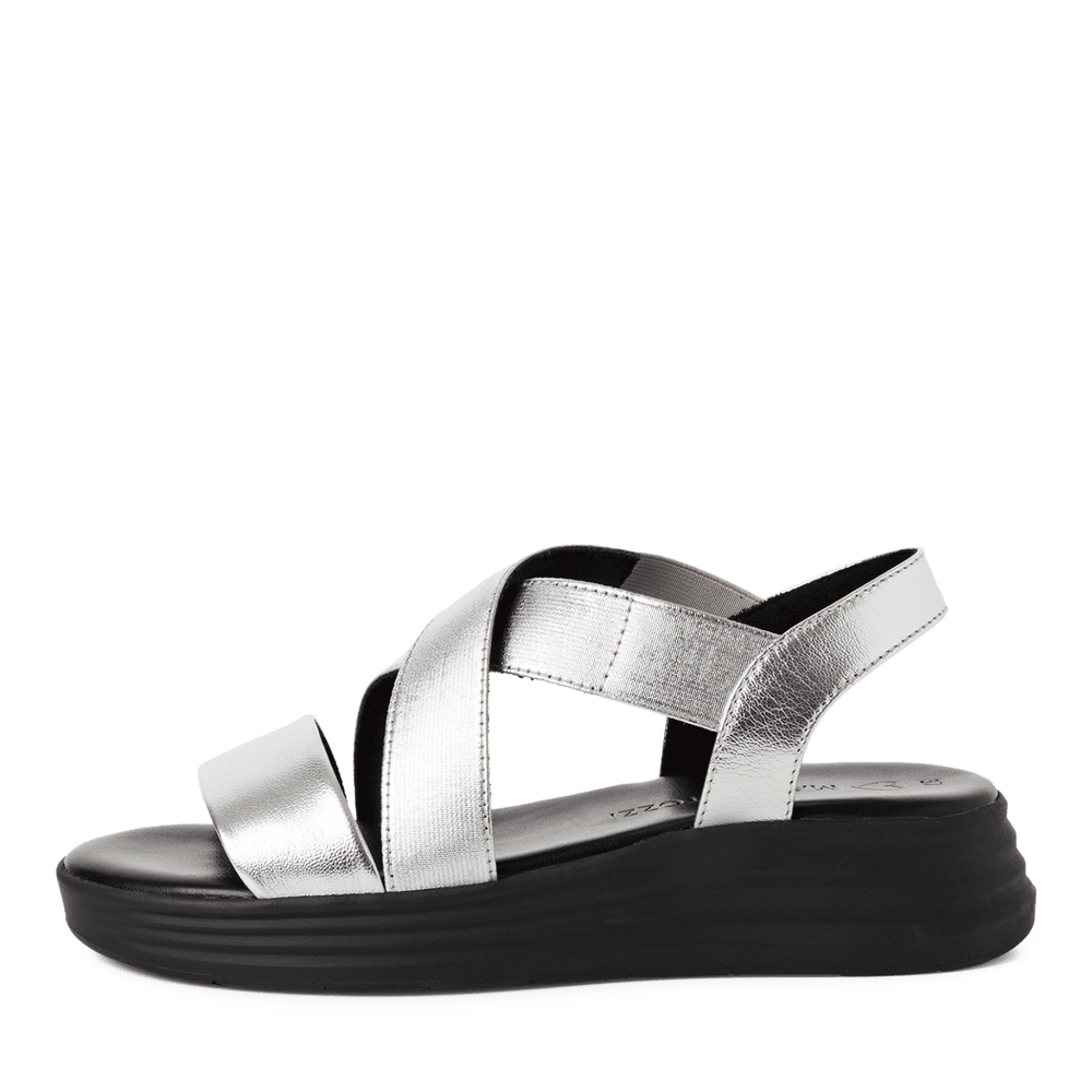 Sandale Piele Naturala Cirella Silver - Marco Tozzi