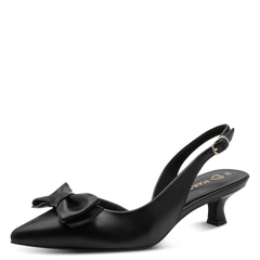 Pantofi Decupat Viano Black - Marco Tozzi