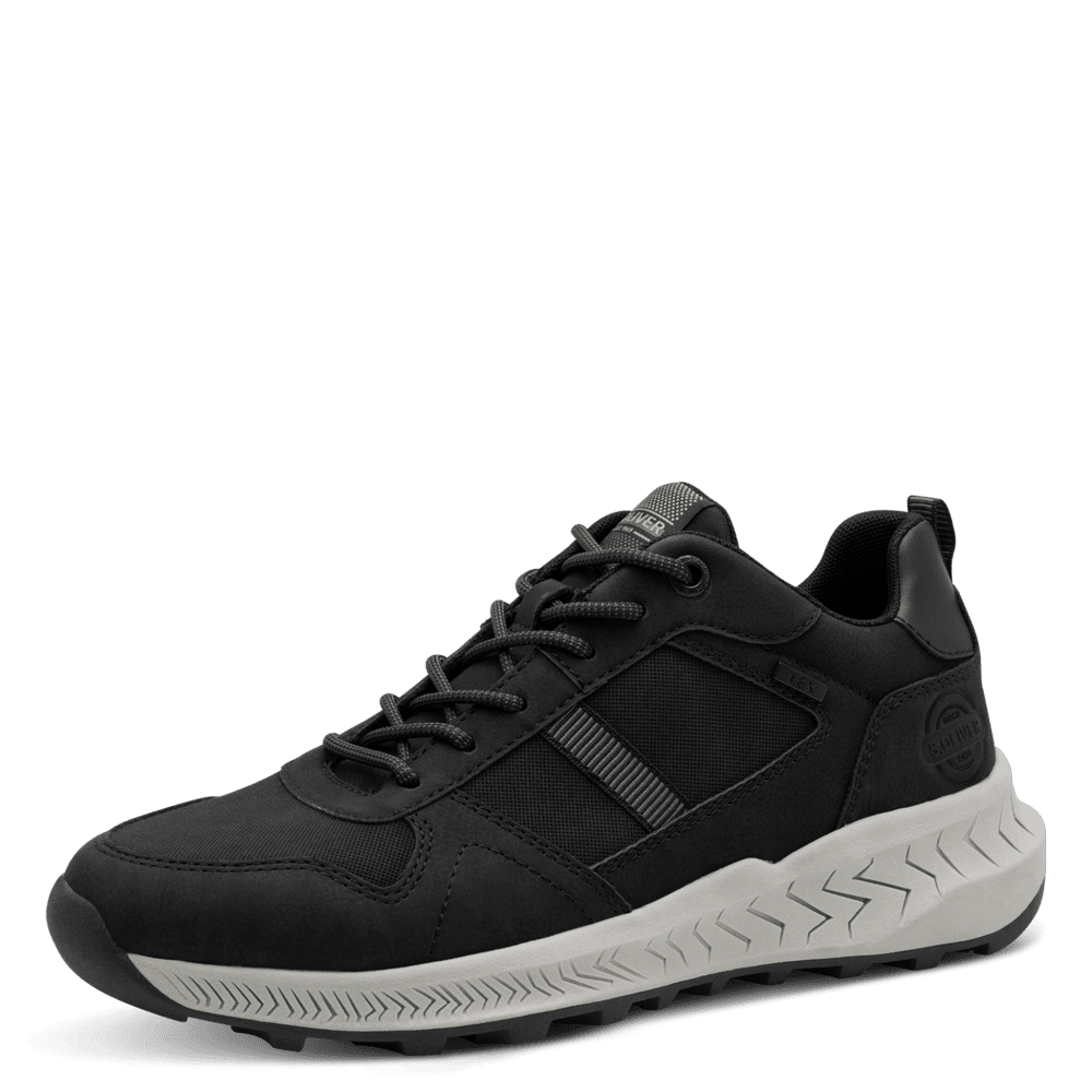 Pantofi Barbati Impermeabili Tex Krum Black - S.Oliver