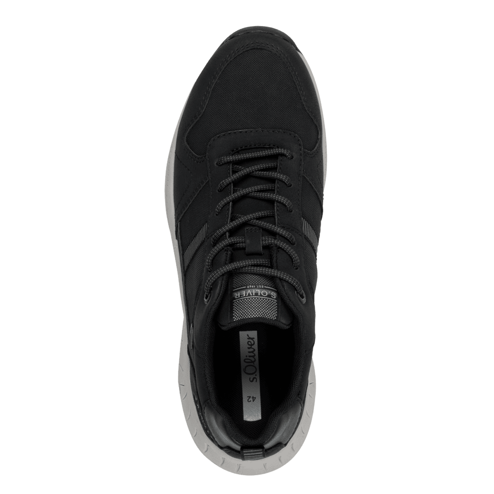 Pantofi Barbati Impermeabili Tex Krum Black - S.Oliver