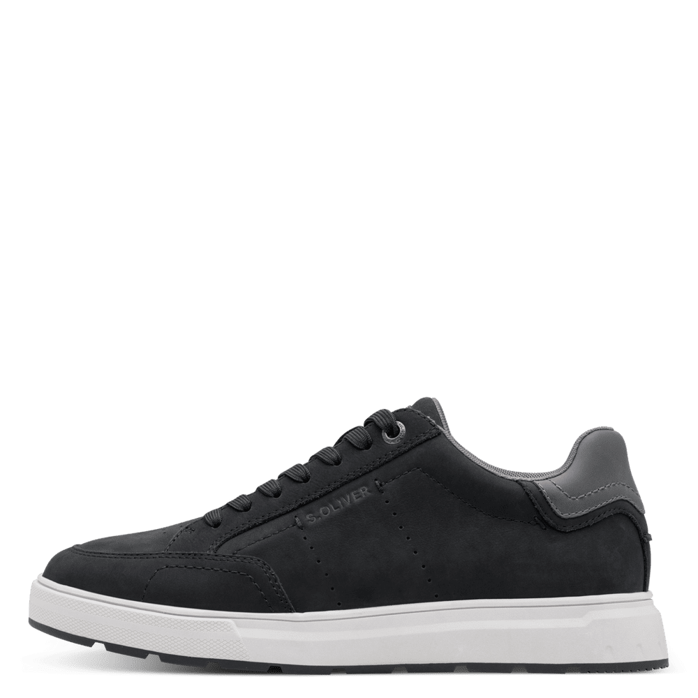 Pantofi Barbati Piele Naturala TESSEN Black - S.Oliver