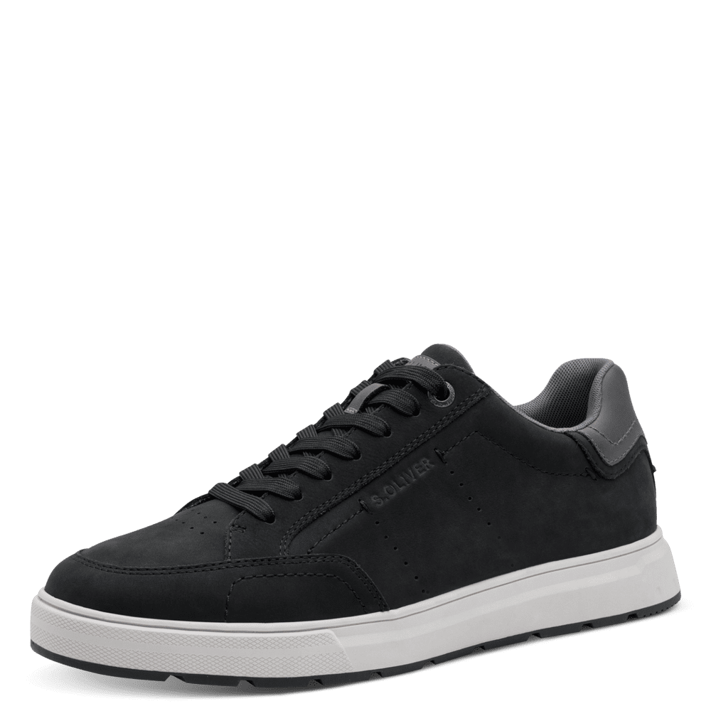 Pantofi Barbati Piele Naturala TESSEN Black - S.Oliver