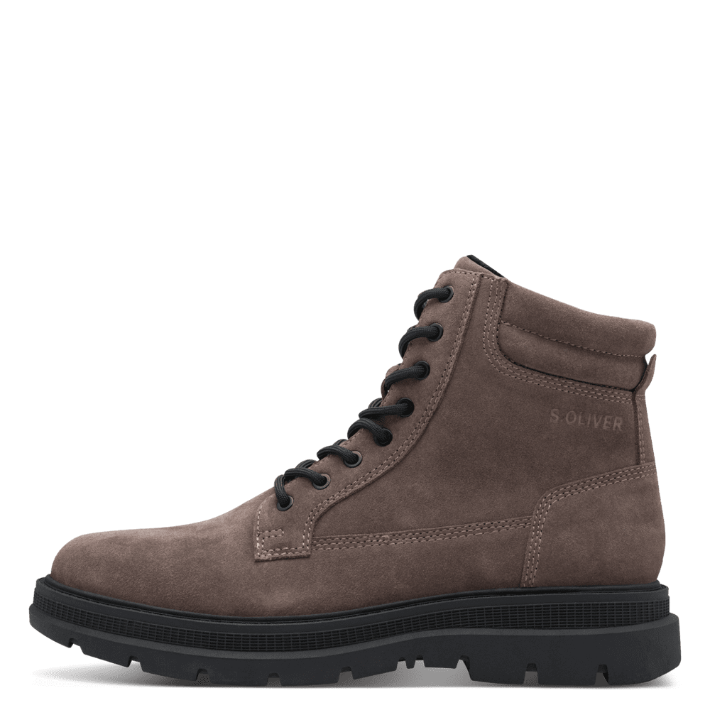 Ghete Barbati Piele Naturala ALMAR Taupe  S.Oliver