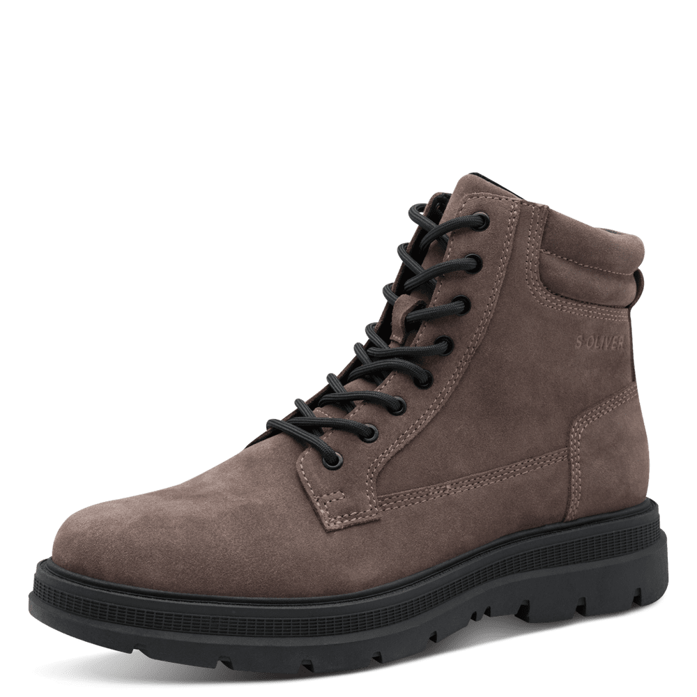 Ghete Barbati Piele Naturala ALMAR Taupe  S.Oliver