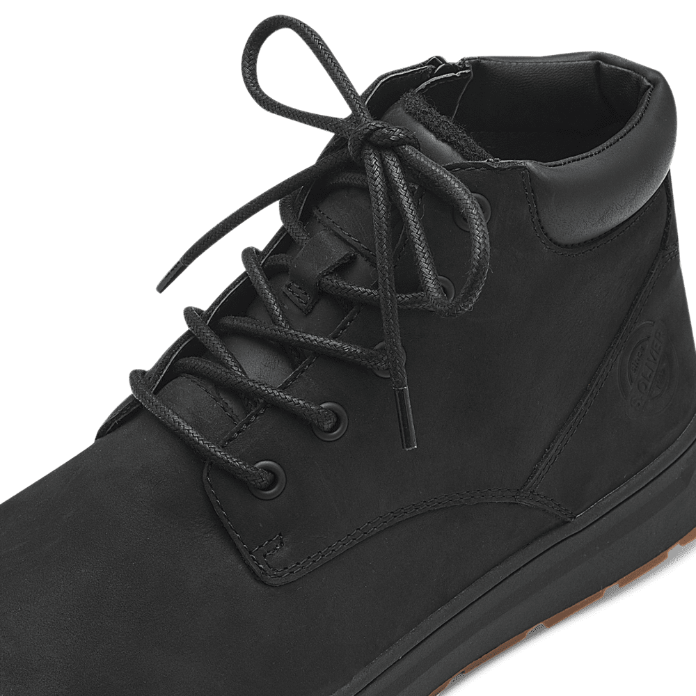 Ghete Barbati Piele Naturala Tesen Black  S.Oliver