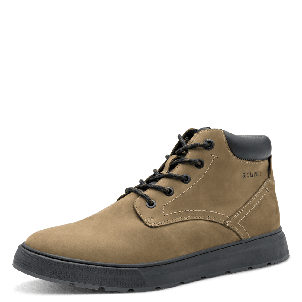 Ghete Barbati Piele Naturala Tesen KHAKI  S.Oliver